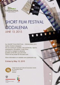 SHORT FILM FESTIVAL – ODDALENIA 2015